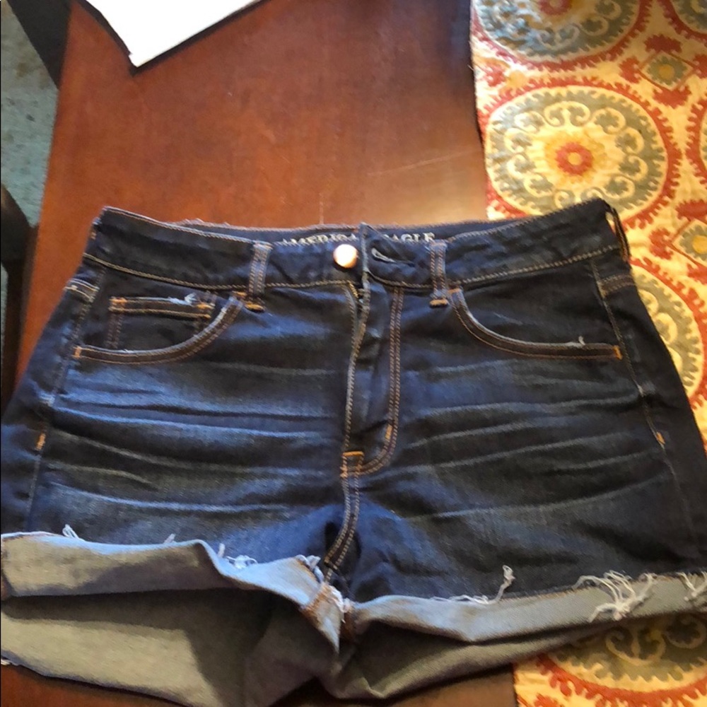 American eagle super stretch hi waist shortie